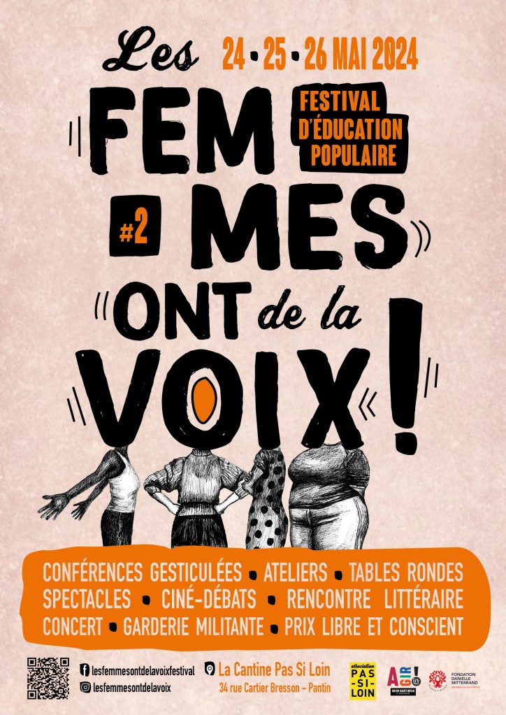 Festival Les femmes ont de la voix ! Les 24, 25 et 26 mai.