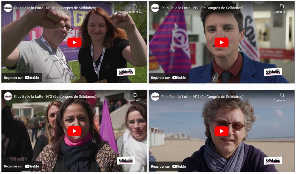Plus Belle la Lutte, 9ème Congrès de Solidaires.
