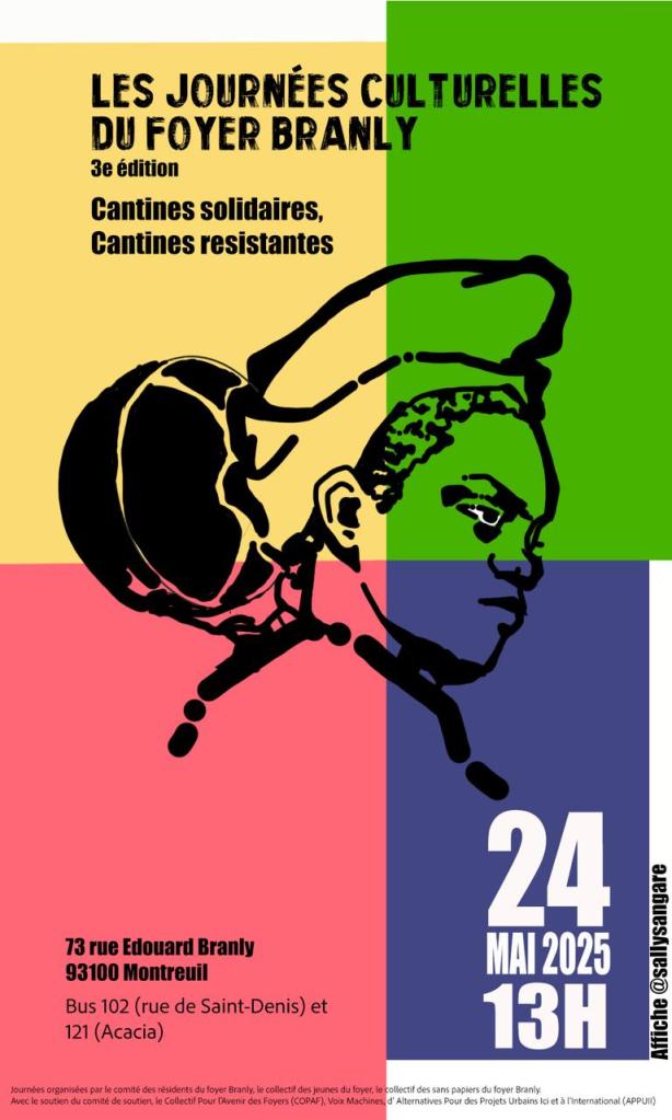 Les journées culturelles du foyer Branly, le samedi 24 mai.