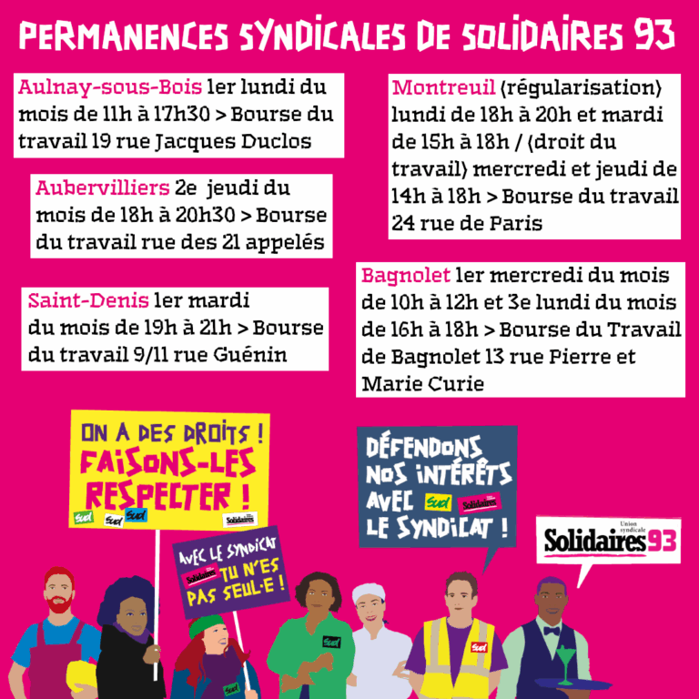 Permanences syndicales interprofessionnelles